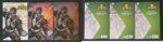 MMPR 30th Anniv #1 Battle Damage Set of 3