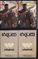 Exiled #1 Battle Damage Comic Book Set