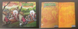 TMNT Naruto X #1 Comic Book Set NM