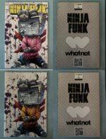 Ninja Funk #1 TV Battle Damage Comic Book Set /500