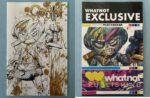 Quested #1 Battle Damage Partial Sketch Comic Book /150
