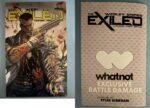 Exiled #1 METAL /25 Battle Damage Homage Comic Book